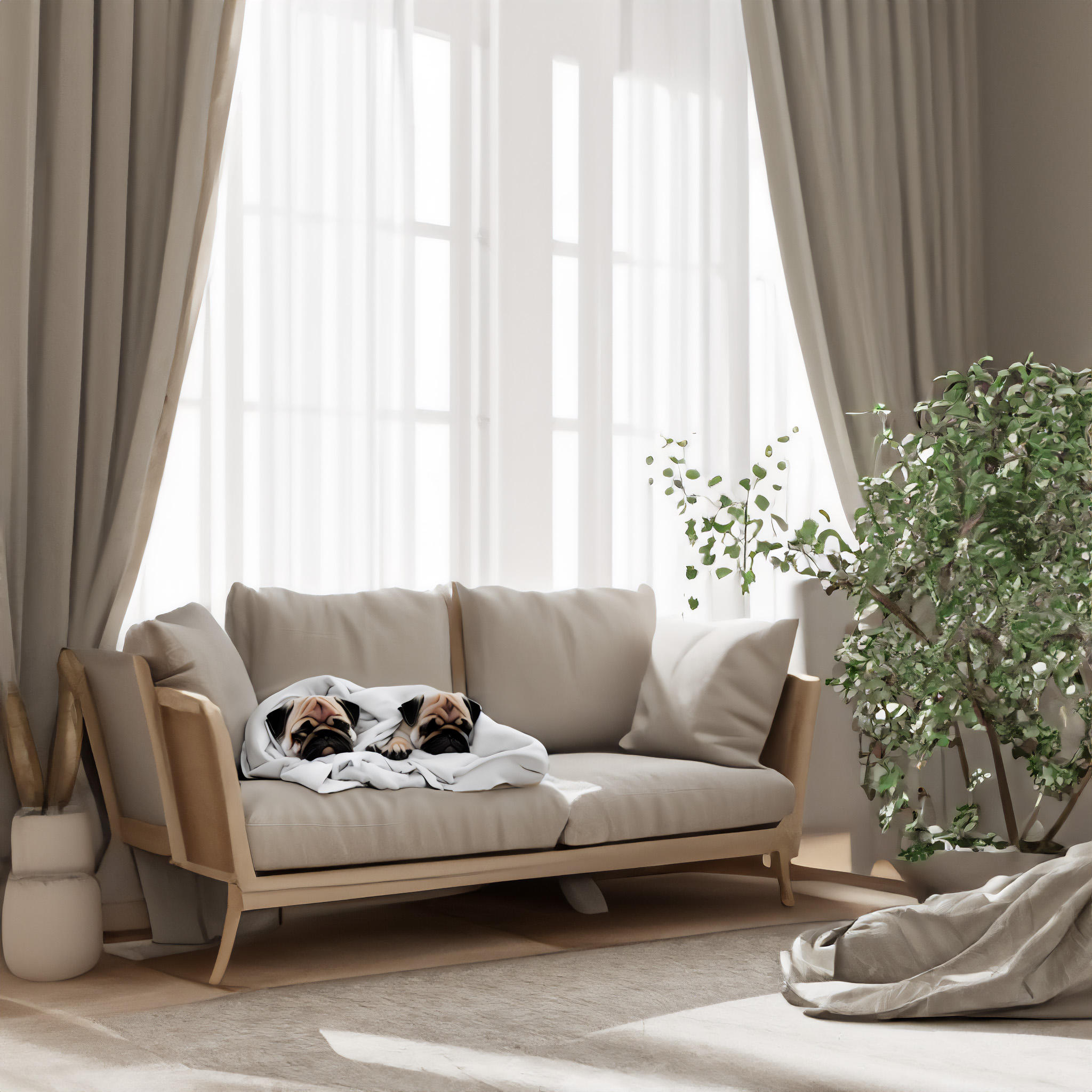 Minimal Luxury | Living Room | Sofa Inspiration · Minimal Luxury: How Minimalist Art Enhances this Upscale Look | Trends | Art Prints Vault